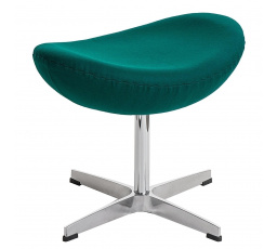 Podnožka Vajce tmavo zelený kašmír 45 Premium