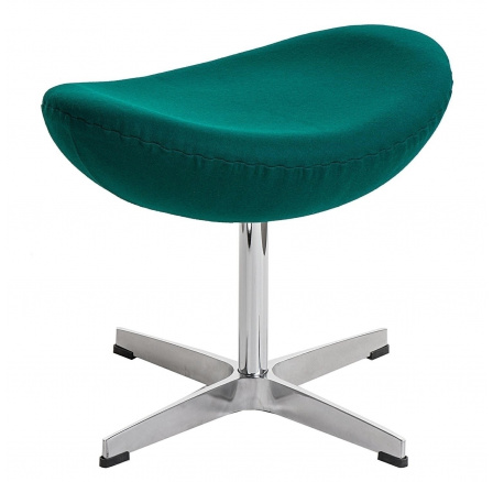 Podnožka Vajce tmavo zelený kašmír 45 Premium