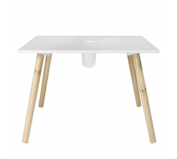 Detský stolík s hrnčekom na pastelky