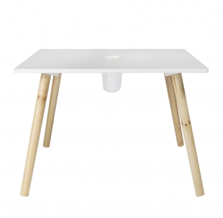 Detský stolík s hrnčekom na pastelky