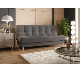 Rozkladacia pohovka LINDA 200 cm - sivá