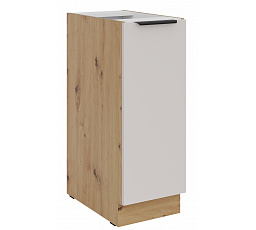 Dolní skříňka SOLEA - 30 D CARGO BB, Dub Artisan/Kašmír