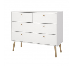 Komoda BOAZ 124, Biela