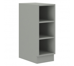 Kuchynská dolná skrinka KARPO 30 D OTW BB, Sivá