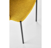 Jedálenská stolička K373, Horčicová/Čierna