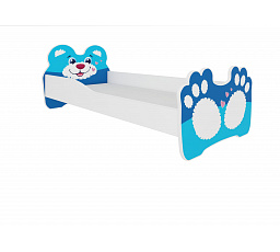 Posteľ s matracom BEAR BLUE 140x70 Modrá