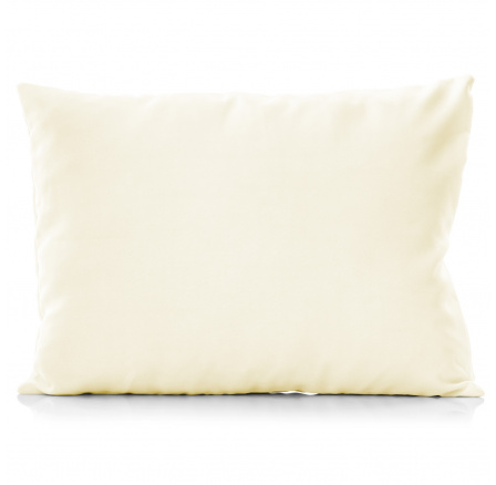 Bavlnený poťah na relaxačný vankúš smotanový 45x120