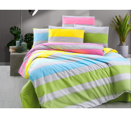 Bavlnený obliečka na vankúš Rainbow color 40x40