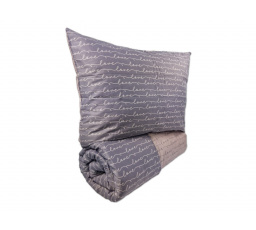 Predĺžené obliečky Satén 140x220, 70x90cm Love