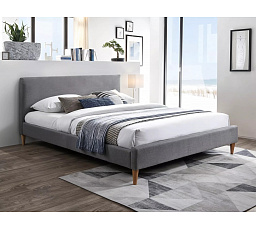 Posteľ ACOMA 160, Sivá / Dub 23