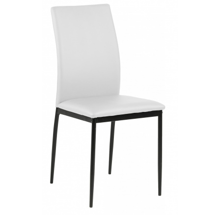 Stolička Demina biela PU