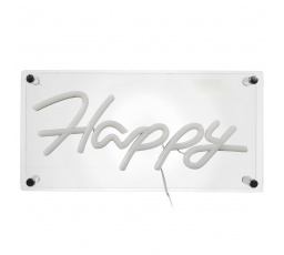 Lampka Happy Neon LED