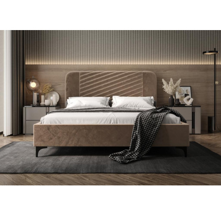 Posteľ VENEZIA - 200 cm x 200 cm, voliteľný odtieň Posteľ VENEZIA - 200 cm x 200 cm, voliteľný odtieň