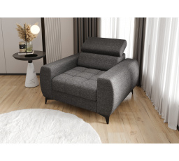 Kreslo PORTO 110 cm - sivá