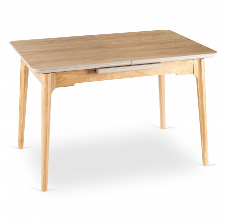 Stôl SAMER Rozkladací Keramický 138-178 cm Dub