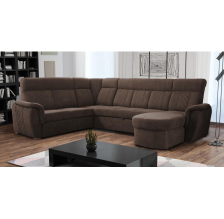 Pohovka Billy U uni hnedá