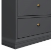 Komoda PROVENCE 717, Sivá