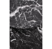Konferenčný stolík OREO, čierny mramor / čierna
