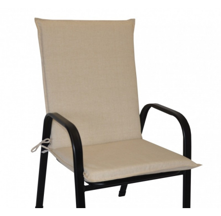 Vankúš na kreslo z tahokovu UNI - béžová látka