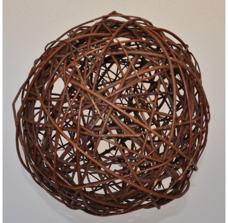 Lopta z vŕbového prútia 40 cm
