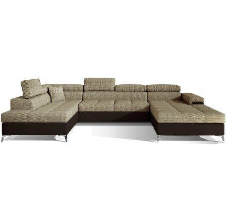 Rohová sedacia súprava v tvare U EDUARDO, Berlin 03/soft 66 ľavá Rohová sedacia súprava v tvare U EDUARDO, Berlin 03/soft 66 ľavá