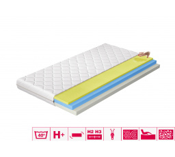 Matrac Termoelastická Simona 160x200 Hypoalergénny poťah Microfibre