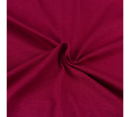 Jersey prestieradlo vínové 180x200 dvojlôžko