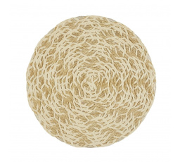 Jutové prestieranie béžové 38 cm