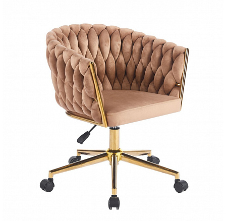 PREDPREDAJ -15% do 18.09! Otočná stolička velvet - Riviera 24 cappuccino FB37-FX (G) PREDPREDAJ -15% do 18.09! Otočná stolička velvet - Riviera 24 cappuccino FB37-FX (G)