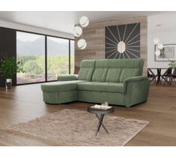 Rohová pohovka Billy uni zelená