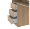 Písací stôl FELIX 491, Jackson hickory