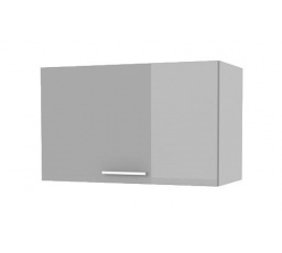 Kuchynská horná skrinka Femme KL60 1D, sivý lesk