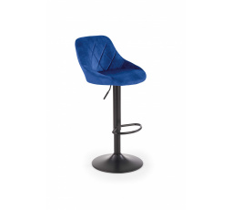 Barová stolička H101, tmavomodrá