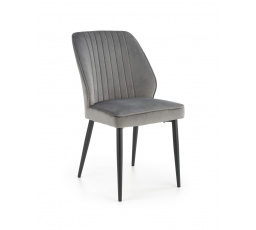 Jedálenská stolička K-432, sivý zamat