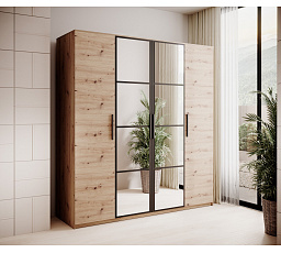 Skriňa so zrkadlom MALEN Artisan+Artisan