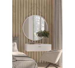 Zrkadlo Grace na šnúre, 80cm