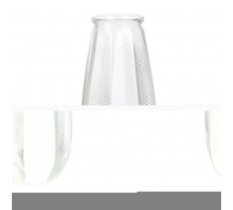 Priehľadná váza Capella