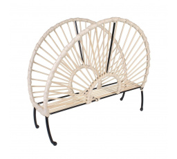 Stojan na noviny Fogler s ratanovým efektom