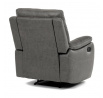 Polohovací křeslo, šedá, látka vintage, TV-4092 GREY3