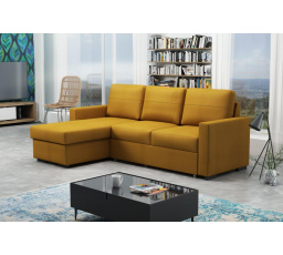 Rohová sedacia súprava Tomáš žltá