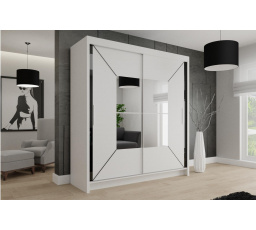 Šatní skriňa NIKÉ 180, Dub sonoma