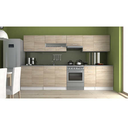 Kuchynská linka Luigi III 320/260 dub sonoma