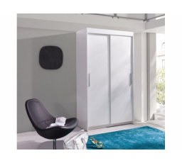 Šatníková skriňa CARO 120 - BI