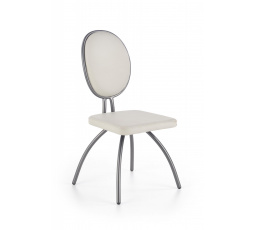 Jedálenská stolička K298, sivá/grafitová