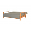 Sedacia súprava MELANIE DE LUX RETRO - látka DARK GRAY PW 14/ nohy buk (Mania de luxe RETRO)kolekcia "FN" (K250-Z)