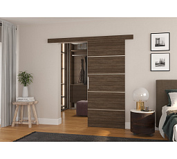 Posuvné nástenné dvere TONY 96 Choco