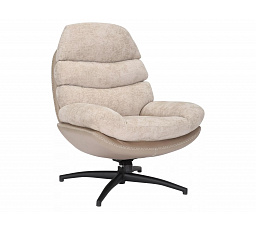 Kreslo GISELLE, Béžová 241/Béžová Ekokoža 237