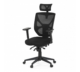 Kancelářská židle, asynchronní mechanismus, černá, KA-Q8250 BK