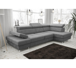 Rohová sedacia súprava GALAXY MINI 170x280 - sivá, pravá