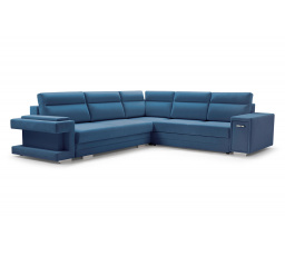 Rohová sedacia súprava A2, Velvet 74, pravá